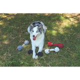 M-Pets Coto Duo Ball Braided Cotton Dog Toy Grey 28 cm