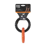M-Pets Double Ring King Durable Tug & Fetch Dog Toy 20cm