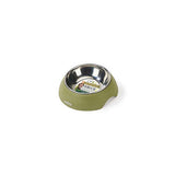 M-Pets Eco Bamboo Small Pet Bowl with Stainless Steel Insert 190 ml