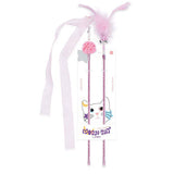 M-Pets Mooncat Pink Teaser Wand Cat Toy Set 2-Pack 40cm