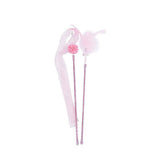 M-Pets Mooncat Pink Teaser Wand Cat Toy Set 2-Pack 40cm