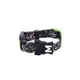 M-Pets Urban Style Freestyle Dog Collar Black & White XS