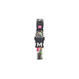 M-Pets Urban Style Graffiti Adjustable Dog Collar Medium 30.5-50.8cm