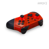 Switch Nuchamp Wireless Controller Clear Red