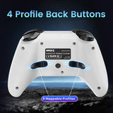 Wireless Hall Effect Controller White for Nintendo Switch / Switch 2