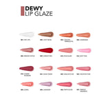 Flormar Dewy Lip Glaze: Hydrating, Non-Sticky Lip Gloss with Shea Butter for Lasting Shine & Smooth Lips - Wet Lips 001
