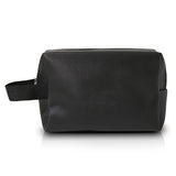 Eklips Men's Grooming Kit Toiletry Bag - Durable Synthetic Leather Travel Storage for Personal Care Essentials