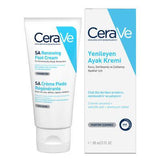 CeraVe SA Renewing Foot Cream - Exfoliates Dry, Cracked Feet with Salicylic Acid, Moisturizes, Fragrance-Free, Hypoallergenic - 88ml (2.96 fl oz)