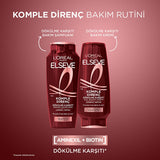 L'Oreal Paris Elseve: Anti-Breakage Biotin Shampoo for Stronger Hair & Reduced Hair Fall - Fortified with Aminexil, 10.14 fl oz