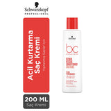 Bonacure Clean Emergency Rescue Hair Conditioner - Silicone-free Vegan Hair Repair Cream for Damaged Hair