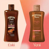 Hawaiian Tropic Glowing Coconut Tanning Oil: Long-Lasting Tan, Moisturizes, Water Resistant - Natural Bronzing Oil