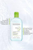 Bioderma Sebium H2O Micellar Water for Oily and Acne-Prone Skin - Gentle Makeup Remover & Skincare, 3.38 fl oz