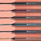 Flormar Extreme Tattoo Waterproof Gel Eyeliner - Long Lasting, Smudge Proof Eye Makeup - Intense Blue