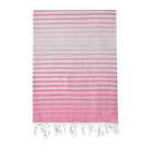 Eklips Pink Peshtemal Towel: Lightweight Turkish Beach, Spa & Hamam Towel - Stylish, Compact & Quick-Drying
