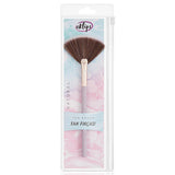 Eklips Natural Fan Brush: Achieve Flawless Highlights, Bronzer & Blush - Soft, Precise Makeup Application for a Radiant Look