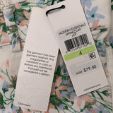 Calvin Klein Womens Floral Print Skinny Jeans