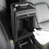 Magnetic Hidden Center Console Organizer for Model Y Juniper / Model 3 Highland