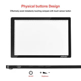 Magnetic LED Artcraft Tracing Light Pad A4 Size Lightbox