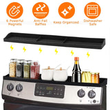 Magnetic Stove Top Shelf Silicone Non-Slip Organizer