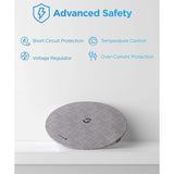Magnetic Wireless Charger MagSafe-Compatible Desktop Pad with 15W Fast Charging
