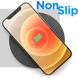 Magnetic Wireless Charger MagSafe-Compatible Desktop Pad with 15W Fast Charging