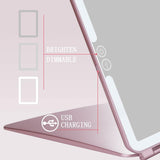 Magnifier USB Charging LED Makeup Mirrors