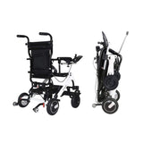 Maidesite 17.5-Inch Wide Seat Lightweight Electric Folding Wheelchair, 500W (SAK33689)