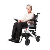 Maidesite 17.5-Inch Wide Seat Lightweight Electric Folding Wheelchair, 500W (SAK33689)