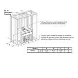 Majestic Ashland 42-Inch Open Wood Burning Fireplace [ASH42] (SAK82429)