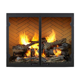 Majestic Biltmore 36" Herringbone Pattern Open Wood-Burning Fireplace [SB60HB] (SAK62147)