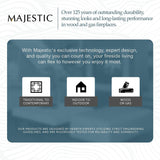 Majestic Biltmore Radiant 36" Open Wood Burning Fireplace [SB60] (SAK13487)