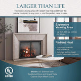 Majestic Biltmore 42-Inch Herringbone Pattern Open Wood Burning Fireplace [SB80HB] (SAK62149)