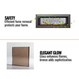 Majestic Echelon II 48-Inch See-Through Direct Vent Fireplace [ECHEL48STIN-C] (SAK69284)
