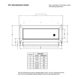 Majestic Echelon II 60" Linear Direct Vent Fireplace [ECHEL60IN-C] (SAK57214)