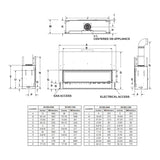 Majestic Echelon II 60" Linear Direct Vent Fireplace [ECHEL60IN-C] (SAK57214)