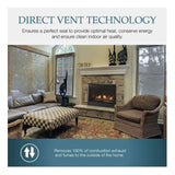 Majestic Mercury 32" Direct Vent Natural Gas Fireplace [MERC32IN] (SAK15031)