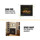 Majestic Mercury 32" Direct Vent Natural Gas Fireplace [MERC32IN] (SAK15031)