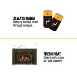 Majestic Trilliant 30-Inch Direct Vent Gas Fireplace Insert [TRILLIANT30IN] (SAK51984)