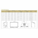 Majestic Trilliant 25-Inch Direct Vent Gas Fireplace Insert [TRILLIANT25IN] (SAK95713)