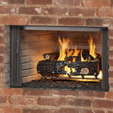Majestic Villawood 42" Traditional Refractory Outdoor Wood Burning Fireplace [ODVILLA-42T-B] (SAK14358)