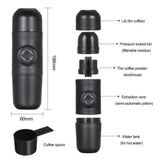 Manually Operated Portable Coffee Maker Espresso Machine