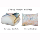 Marble Reversible Comforter Set