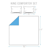 Marble Reversible Comforter Set