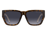 Marc Jacobs 646/S Dark Grey Shaded Women's Sunglasses 57mm