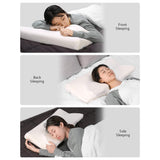 MARNUR Memory Foam Pillow for Neck Shoulder Pain Queen Size Wing Shape Design
