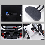 Mate Lightweight 250LBS Foldable Electric Dual Motor Power Motorized Mobility Wheelchair (SAK79245)