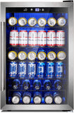 Matte Beverage Refrigerator and Cooler W58128H