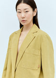 Max Mara Women Oversized Canvas Blazer