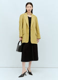 Max Mara Women Oversized Canvas Blazer