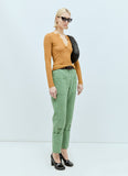 Max Mara Women Cotton Drill Pants